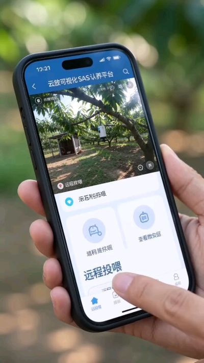 智慧养殖，定时定量，智能一键投喂，可视化农业，让农业数字化更简单